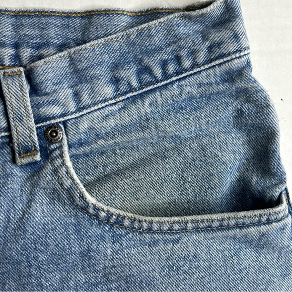 Men Vintage Nautica 36x32 Easy Fit Distressed Blue Jeans - Picture 6 of 16